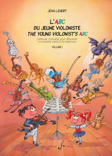 L’ABC du jeune violoniste. Volume 1 (bilingue) Visuel